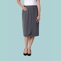 Asymmetrical Overlay Skirt
