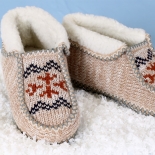 Norwegian Styled Knit Boots