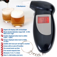 Portable Digital Alcohol Tester