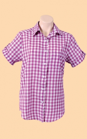 Gingham Check Big Shirt