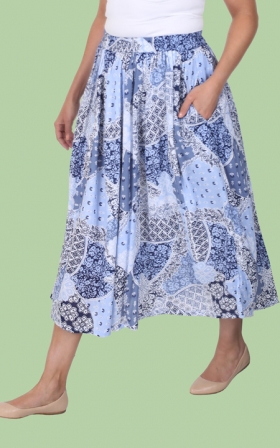 Rayon Crepe Skirts