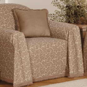 Damask Furniture Throw