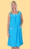 Turquoise Embroidered Sundress