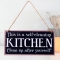 Self Cleaning Kitchen Sign