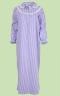 Stripe Flannel Nightgown