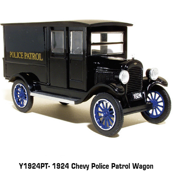 1924 Chevy Police Patrol Wagon