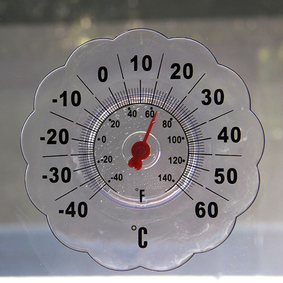  Aspects Chickadee Window Thermometer