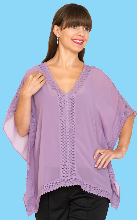 Crochet Caftan Tunic