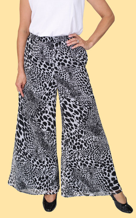 Print Palazzo Pant