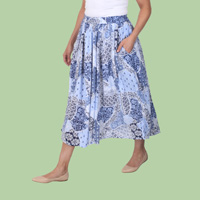 Rayon Crepe Skirts