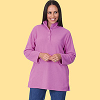 Pullover Fleece Tunic