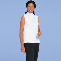 Sleeveless Mock Neck Top