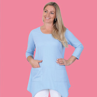 Scoopneck Sharkbite Tunic